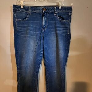 American Eagle super stretch mid rise denim